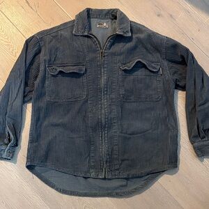 Vintage Men's Corduroy Quiksilver Jacket Navy blue
